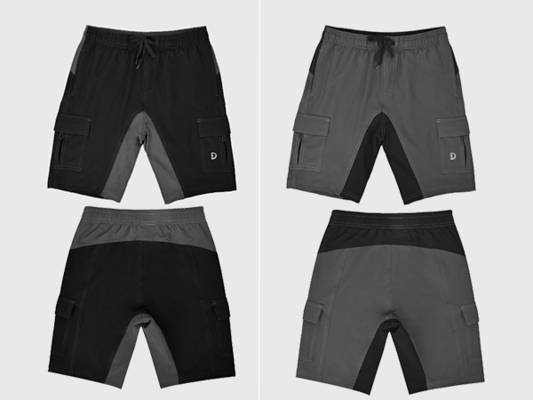 boy cargo cycling shorts