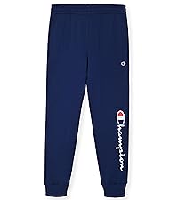 champion navy blue boys jogger sweatpants