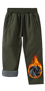 Kid''s Fleece Warm Pants