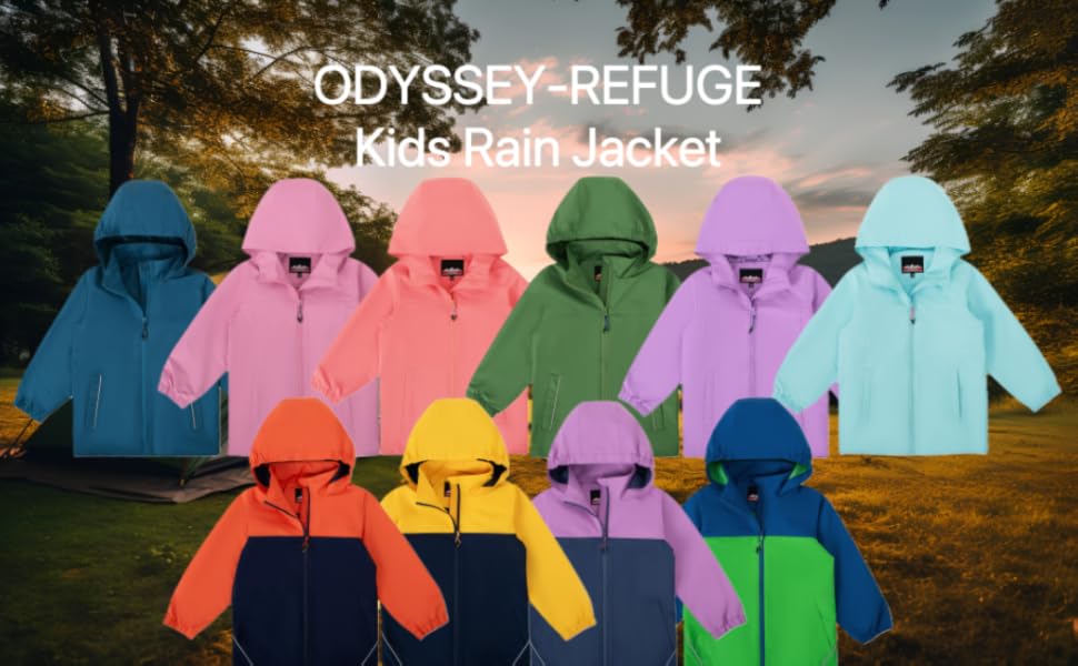 Kids Rain Jacket