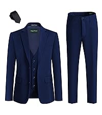 blue boys suit