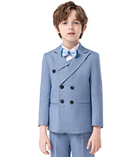 Boys Light Blue Formal Suit