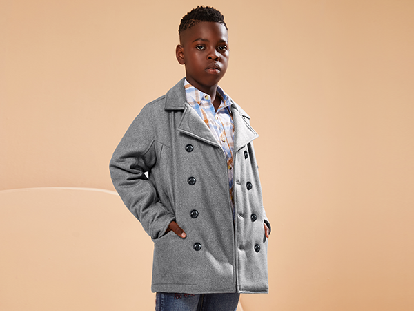 boys winter wool coat