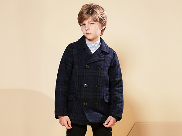 kids winter wool coat