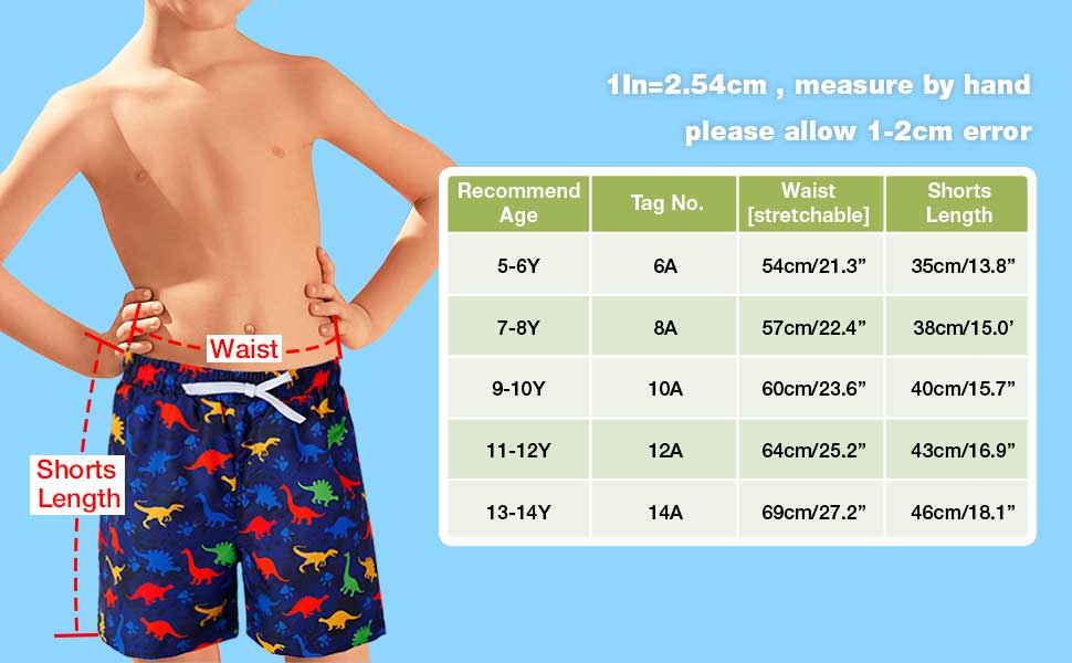 TFJH E Boys Swim boardshorts