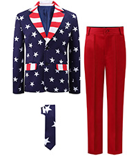 4th of July Boys Suit