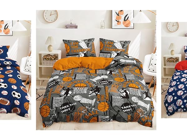 sports duvet cover