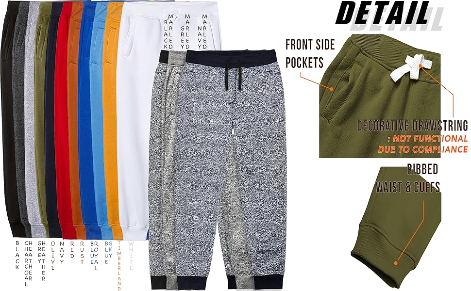 Boy Fleece Jogger Sweatpants