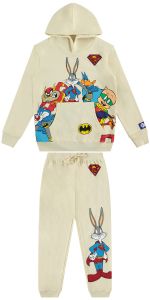 Boys BatmanThemed Hoodie and Jogger Set