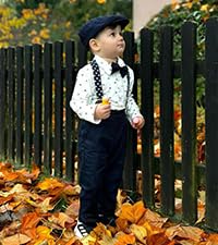 Toddler Gentleman Wedding Outfits