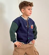 Toddler Boys Baseball Jackets