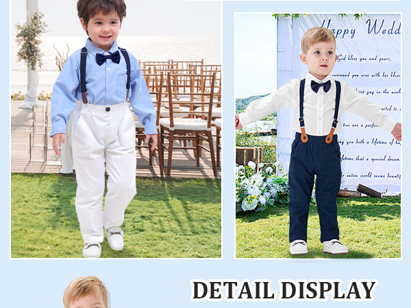 Toddler Formal Outfits with Bowtie