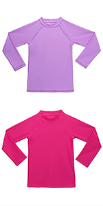 GIRLS RASH GUARD