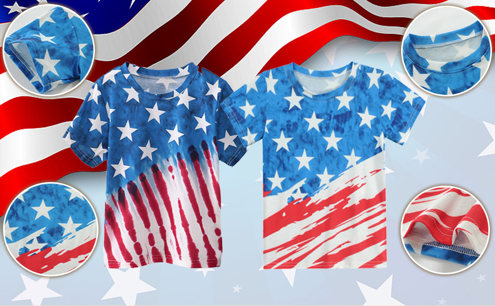 4th of july shirt kids