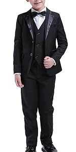 boys black suit