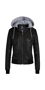 womens leather jacket