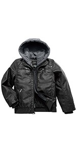 boys leather jacket