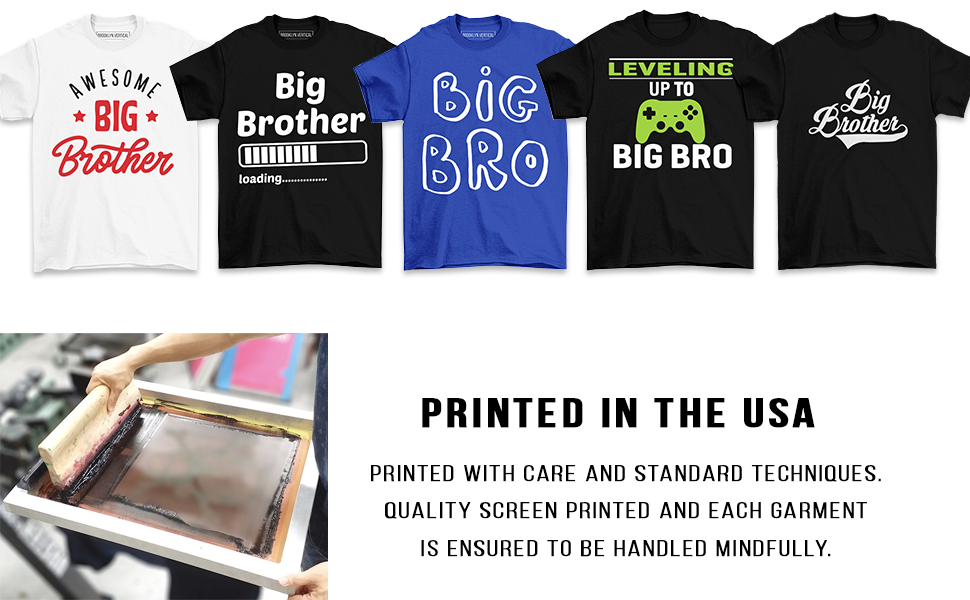 Brooklyn vertical big bro tees