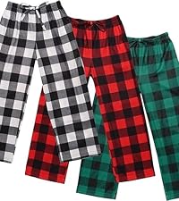 Boys 3 Pack Pajama Bottoms