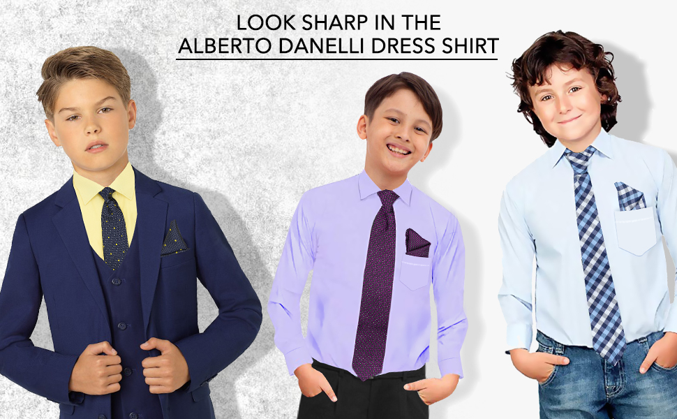 Dress shirt for boys