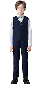 navy blue boy suit,boys slim suit,boy formal wear,boy dress clothes,kids suit set