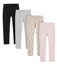 G11 pack 4 5 leggin pant legging legin girl niña largo long summer winter stretchy confortable