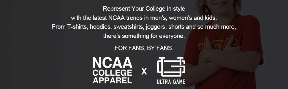 Ultra Game NCAA Boy’s 2 Piece Pjs Lounge Pants & Tee Set