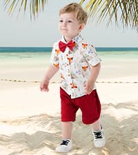 Toddler Hawaiian Shorts Set