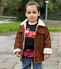 Baby Boby Winter Corduroy Jacket