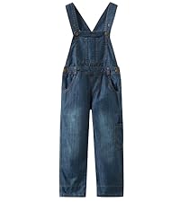 boys thin denim bib overalls