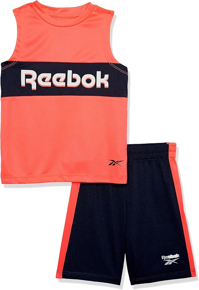 Reebok Boys Two Piece Tank Top and Short Set