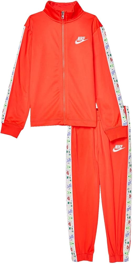 Nike Boy's Forest Foragers Tricot Set (Toddler/Little Kids) Bright Crimson 6 Little Kid