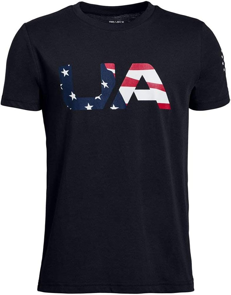 Under Armour Boy's Freedom Big Flag Logo T-Shirt