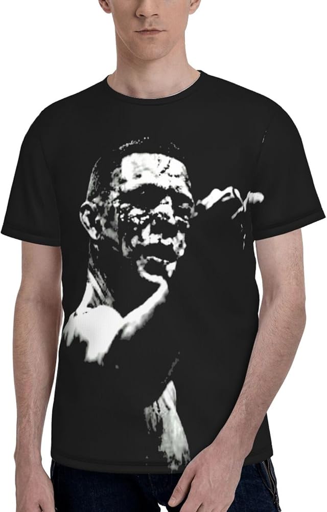 Nate Diaz T Shirt Men's Summer Comfortable Fit Soft Short Sleeve Round Neckline Basic Tee Tops