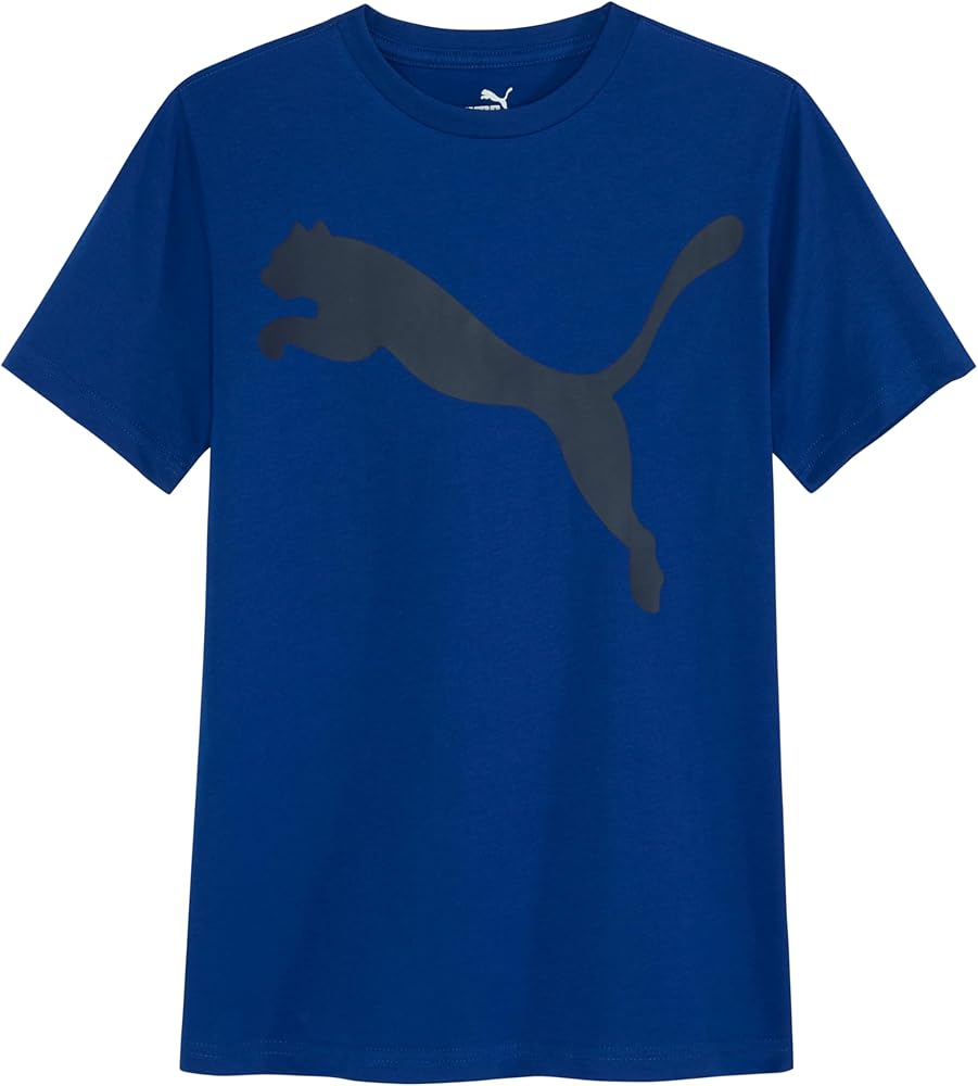 PUMA Boys' Big Cat Logo T-Shirt