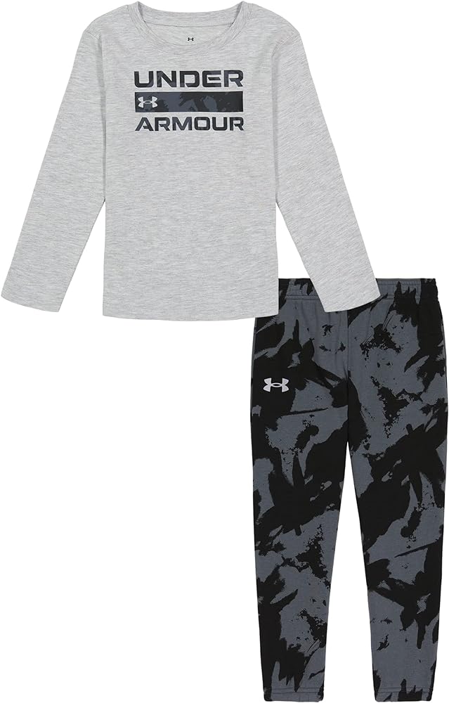 Under Armour boys Outdoor Set, Cohesive Pants Or Shorts & Top