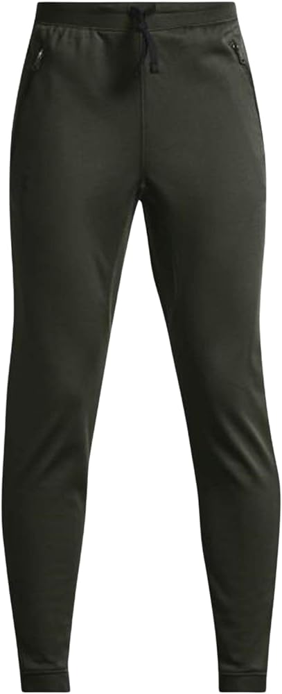 Under Armour Boys Pennant Tapered Pants (as1, Alpha, s, Regular, Baroque Green/Black - 310, Small)