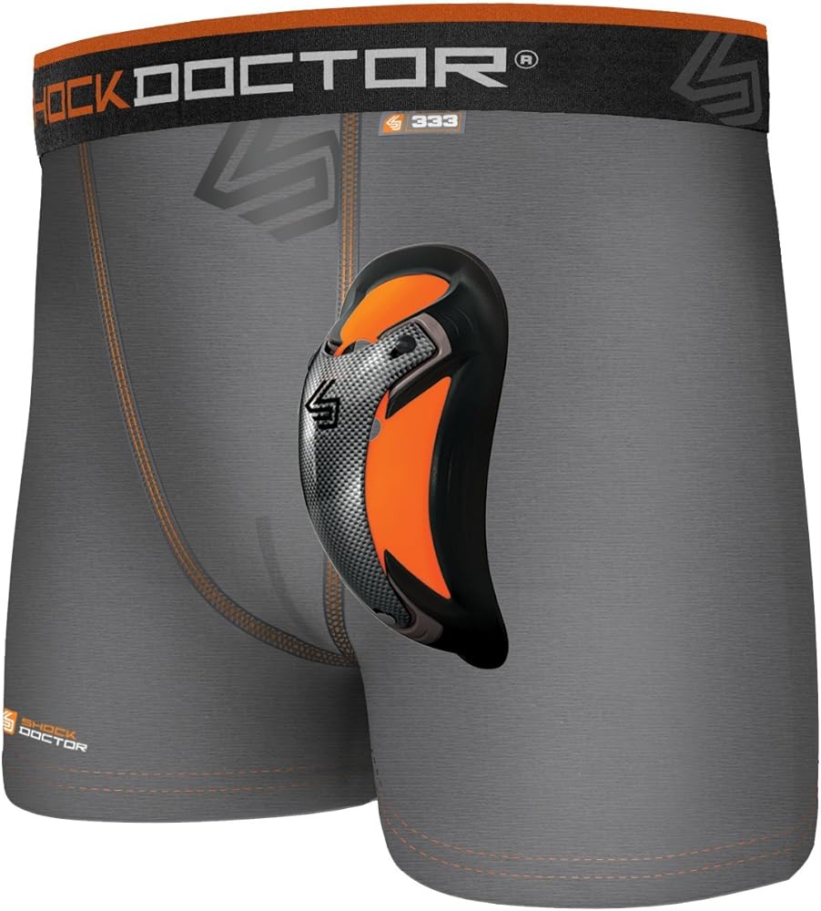 Shock Doctor Boys Ultra Pro Boxer Brief with Ultra Cup