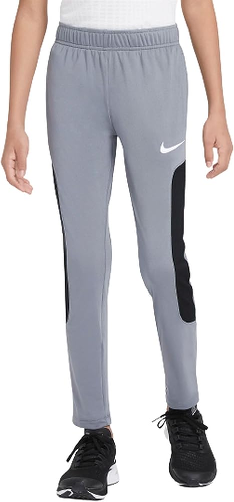 Nike Boys' Sport Training Pants (Small, Smoke Grey/Black/White)