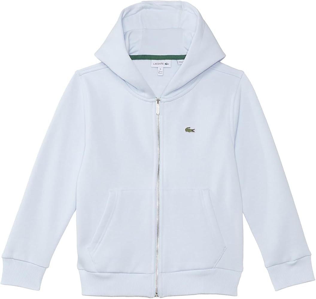 Lacoste Kids' Boy Classic Full Zip Fleece Sweatshirt Mm