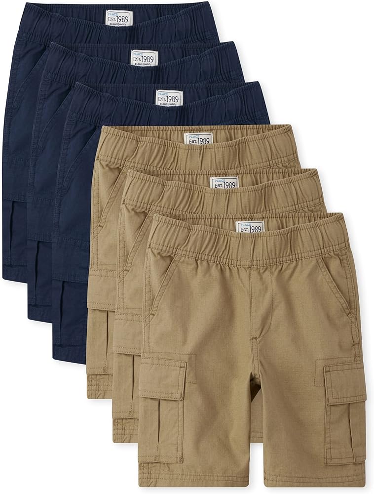 The Children's Place baby boys Pull On Cargo Shorts