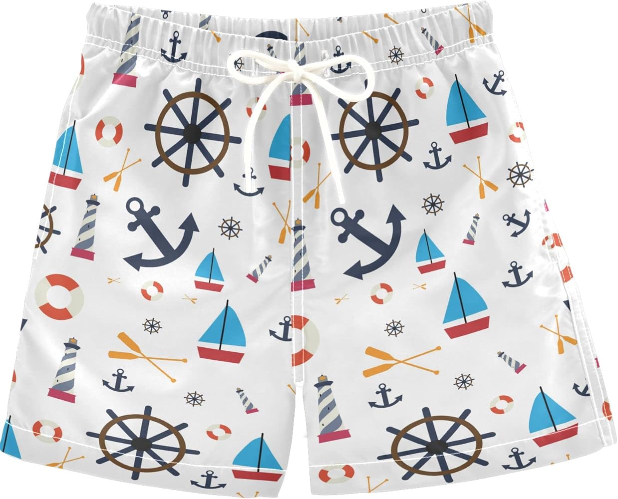 visesunny Boys Surfing Board Shorts Quick Dry Boys Swim Shorts Toddlers Swim Trunks Size from 2T to 14/16