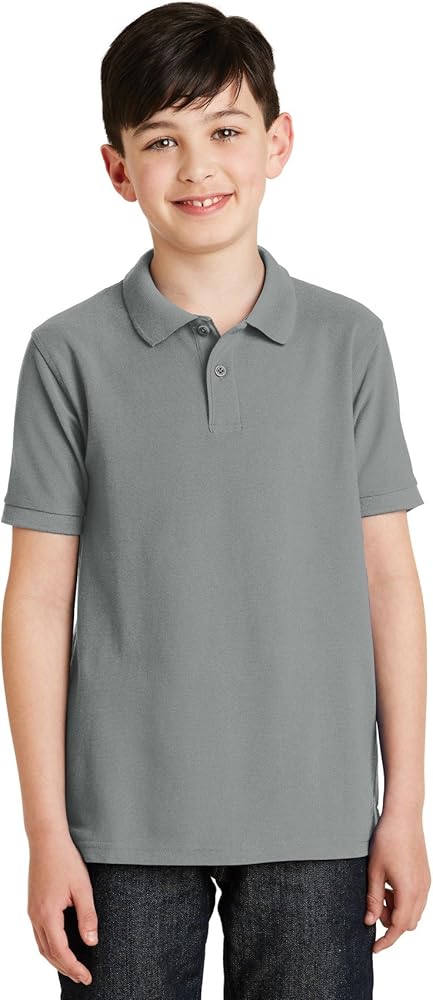 Port Authority Youth Silk Touch Polo. Y500