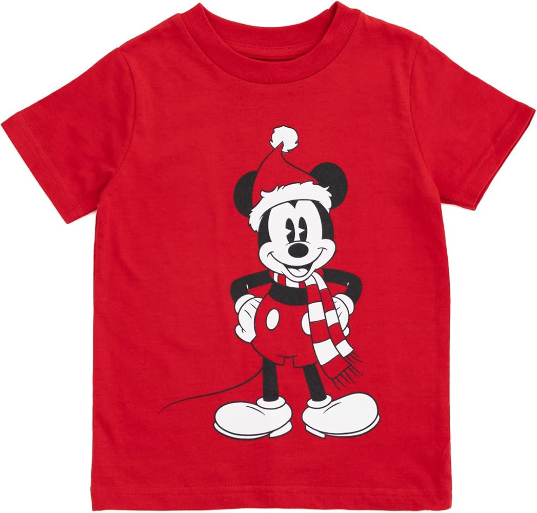 Disney Mickey Mouse T-Shirt Toddler to Big Kid - Valentine's Day, St. Patrick's Day, July 4th, Christmas, Halloween