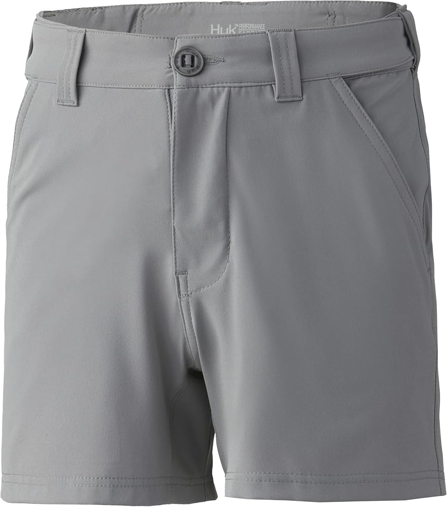 HUK Kids' Pursuit Water Repellent & Quick-Drying Shorts