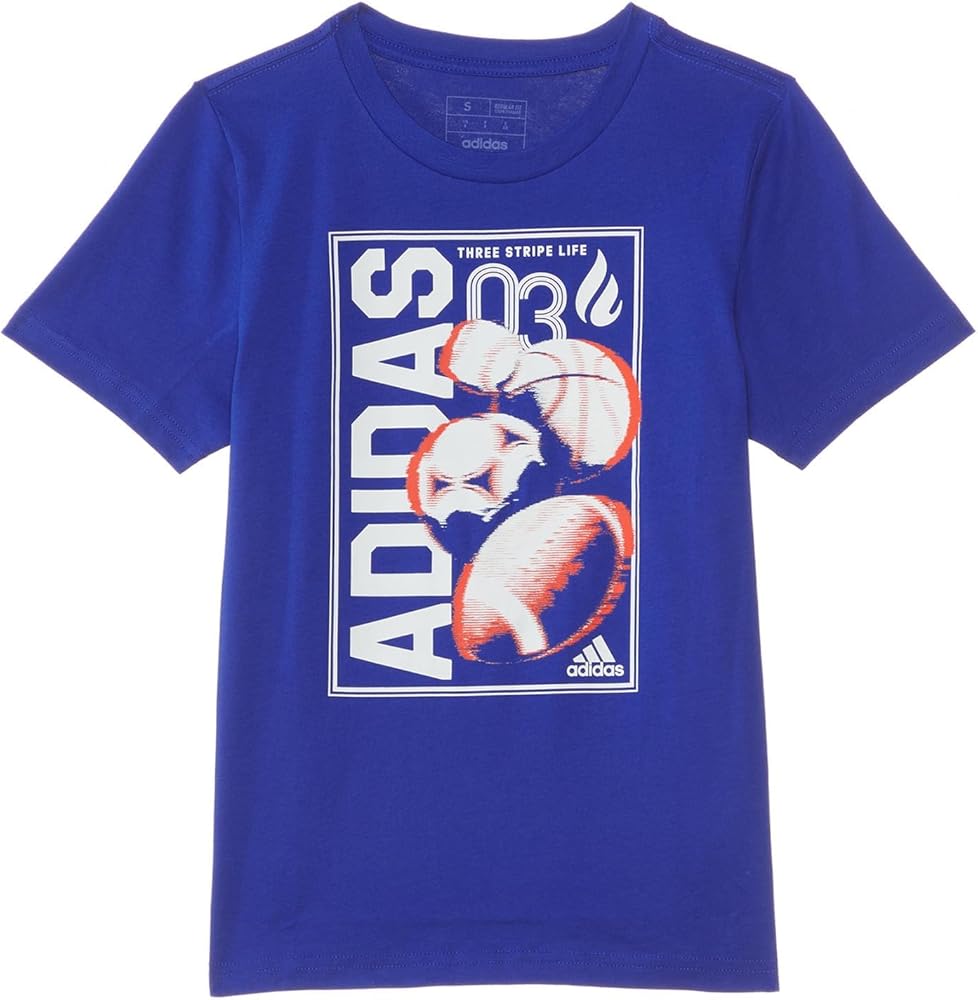 adidas Boys' Ss Global Sport Tee(Big Kid)