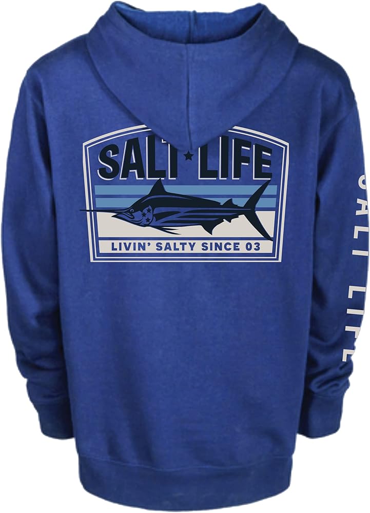 Salt Life Boys' Marlin Intent Youth Hoodie