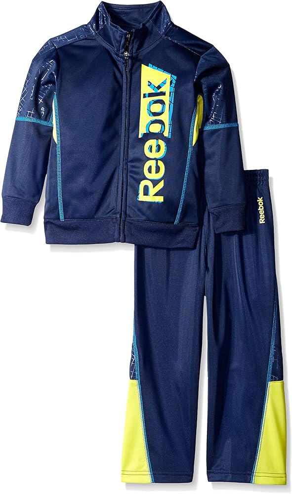 Reebok Boys' Performance Zip Jacket and Pant Set