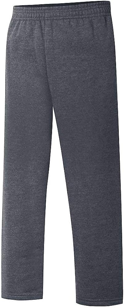 Hanes EcoSmart Boys' Open Leg Sweatpants