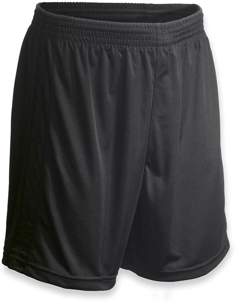 Vizari Trento Soccer Shorts, Black, Youth Medium